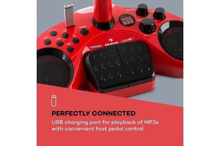 Караоке система Auna Super Star BT MP3 USB AUX (10031562) - фото 5