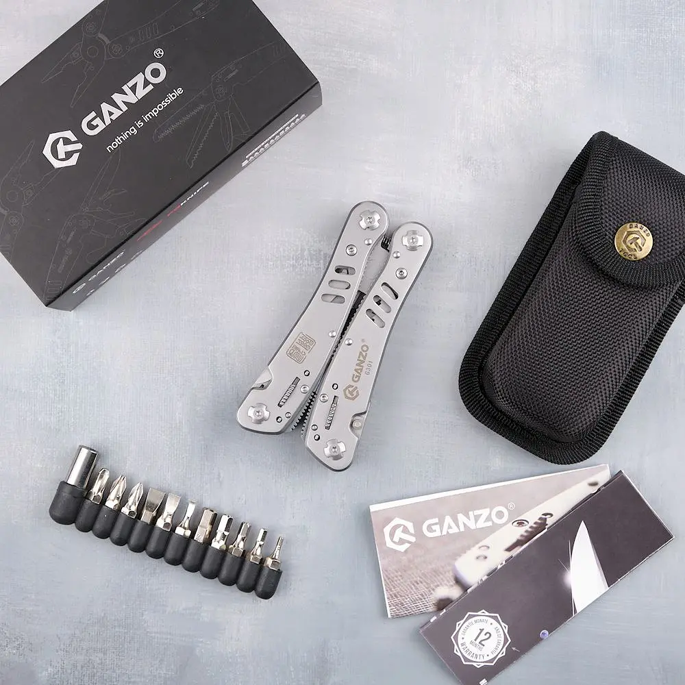Мультитул Ganzo G301 Stainless Steel Edition 26 функций - фото 6