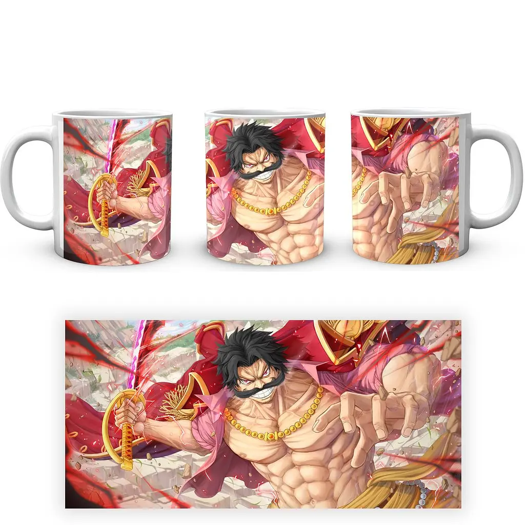 Кухоль GeekLand Великий куш One Piece Гол Д. Роджер OP.02.029 330 мл білий - фото 3