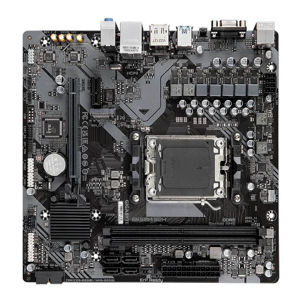 Материнська плата GIGABYTE B650M S2 (B650M S2H) - фото 3