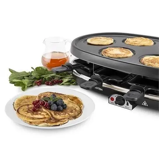 Гриль раклет Klarstein All-U-Can Grill Raclette 4-in-1 (10028450) - фото 8
