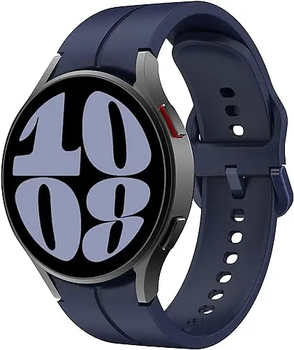 Ремінець силіконовий BeWatch NEO для Samsung Galaxy Watch 4/5/6 20 мм Темно-синій (101neo10) - фото 5