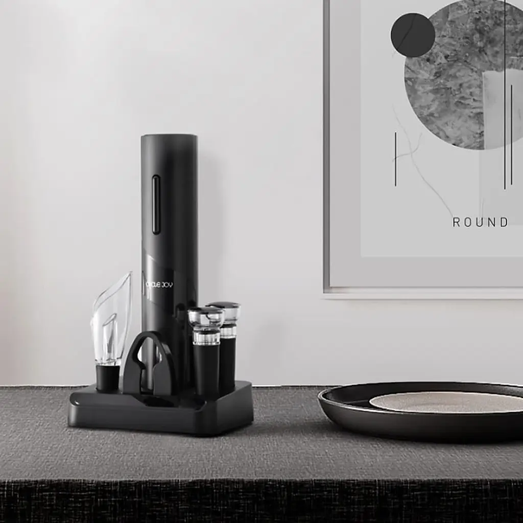 Винний набір Circle Joy Electric Wine Opener Gift Set 5 IN 1 (CJ-TZ08) - фото 5