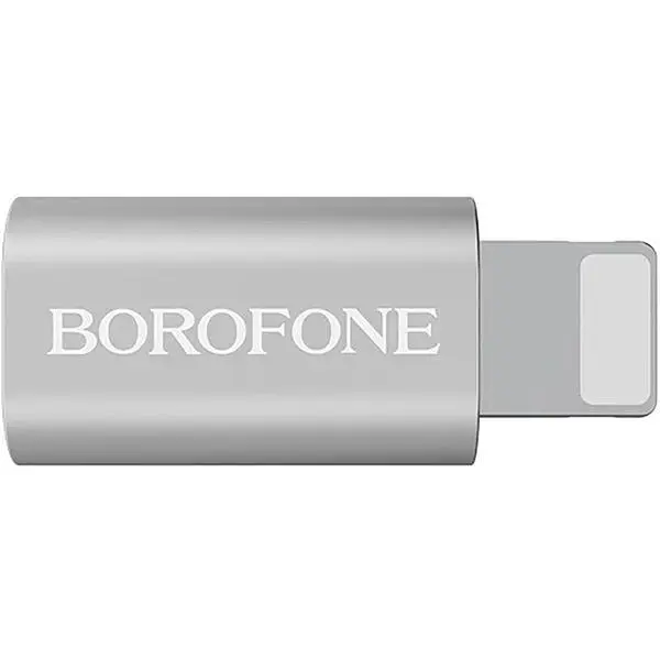 Перехідник Borofone BV5 adapter Micro-USB to Lightning converter OTG support - фото 2