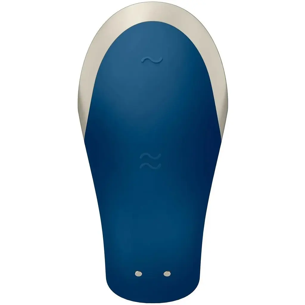 Смарт-вибратор для пар Satisfyer Double Love Синий - фото 4