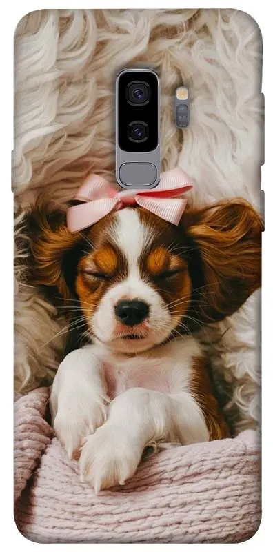 TPU чохол Demsky Sleepy spaniel для Samsung Galaxy S9+