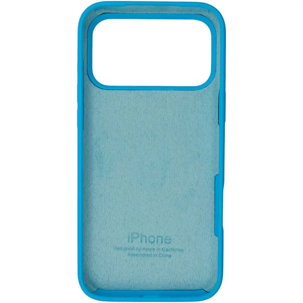 Чохол Silicone Case для Apple iPhone 17 Pro Light Blue AA [145176] - фото 2