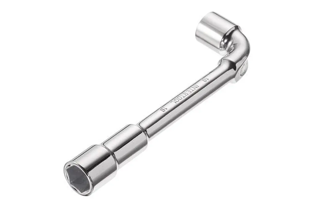 Ключ торцевой L-образный с отверстием Intertool 19 мм - фото 3