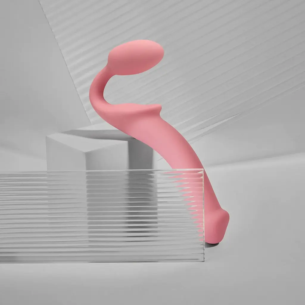 Безремінний страпон Strap-On-Me Rose S, повністю регульований, діаметр 2,7 см Strap-on-me SX2567 102726 - фото 3