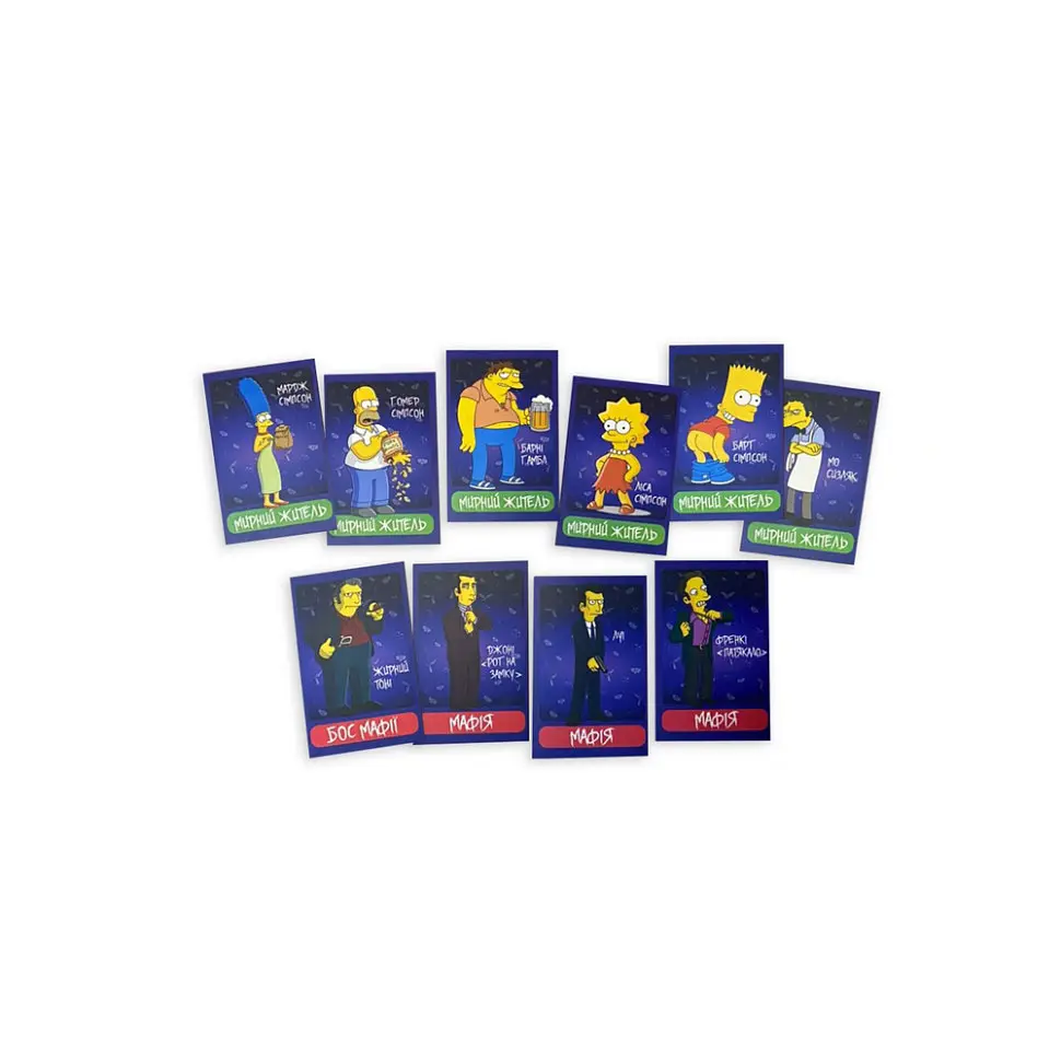 Настільна гра FlixPlayМафія Сімпсони PLR-0036 - фото 3