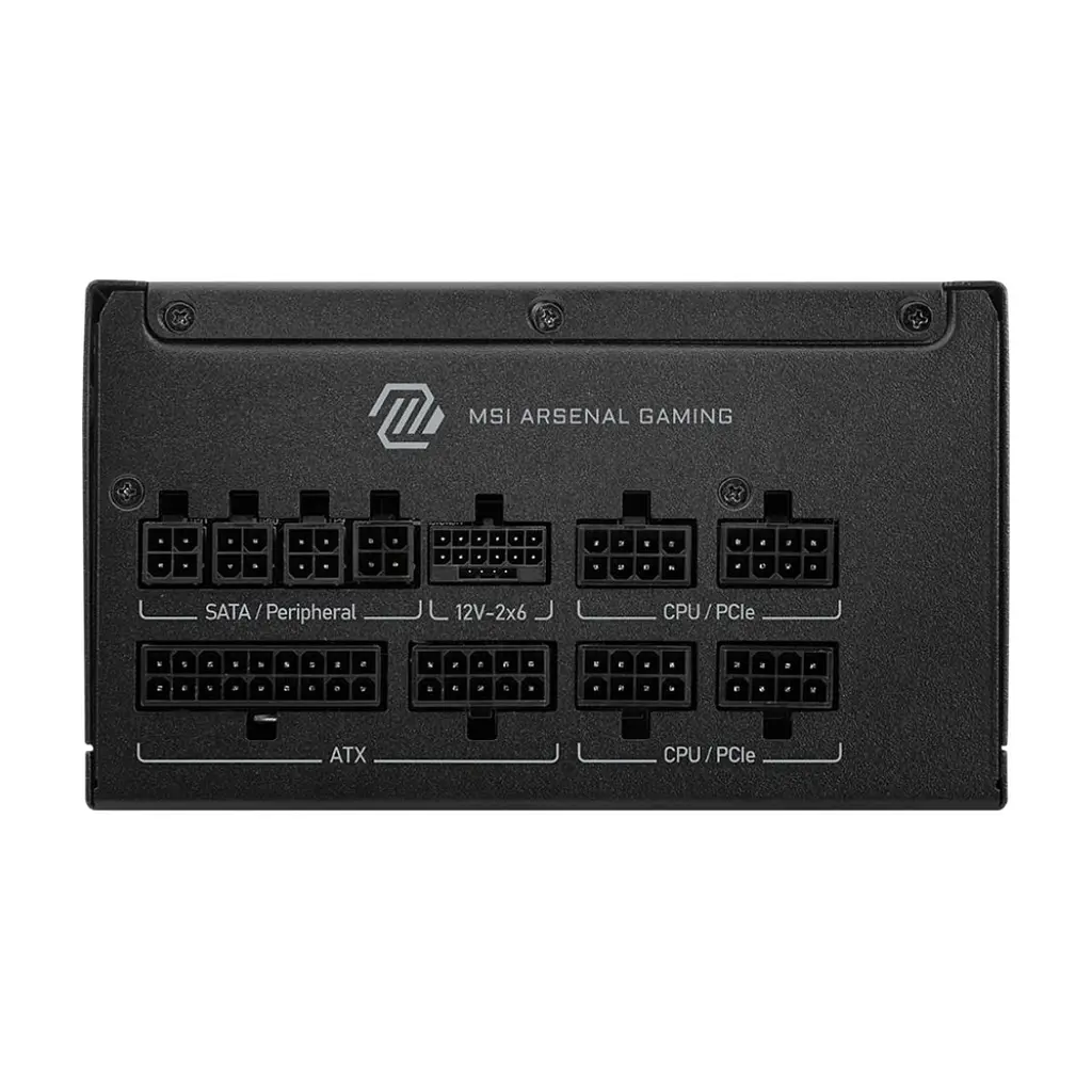 Блок живлення MSI 1000W MAG A1000GLS PCIE5 (MAG A1000GLS PCIE5) - фото 3