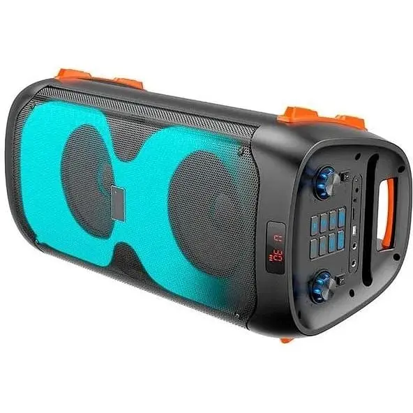 Портативна колонка XPRO BS53 валіза 30Вт USB SD FM радіо Bluetooth 2 мікрофони ДК (41918-BS53_3201) - фото 3