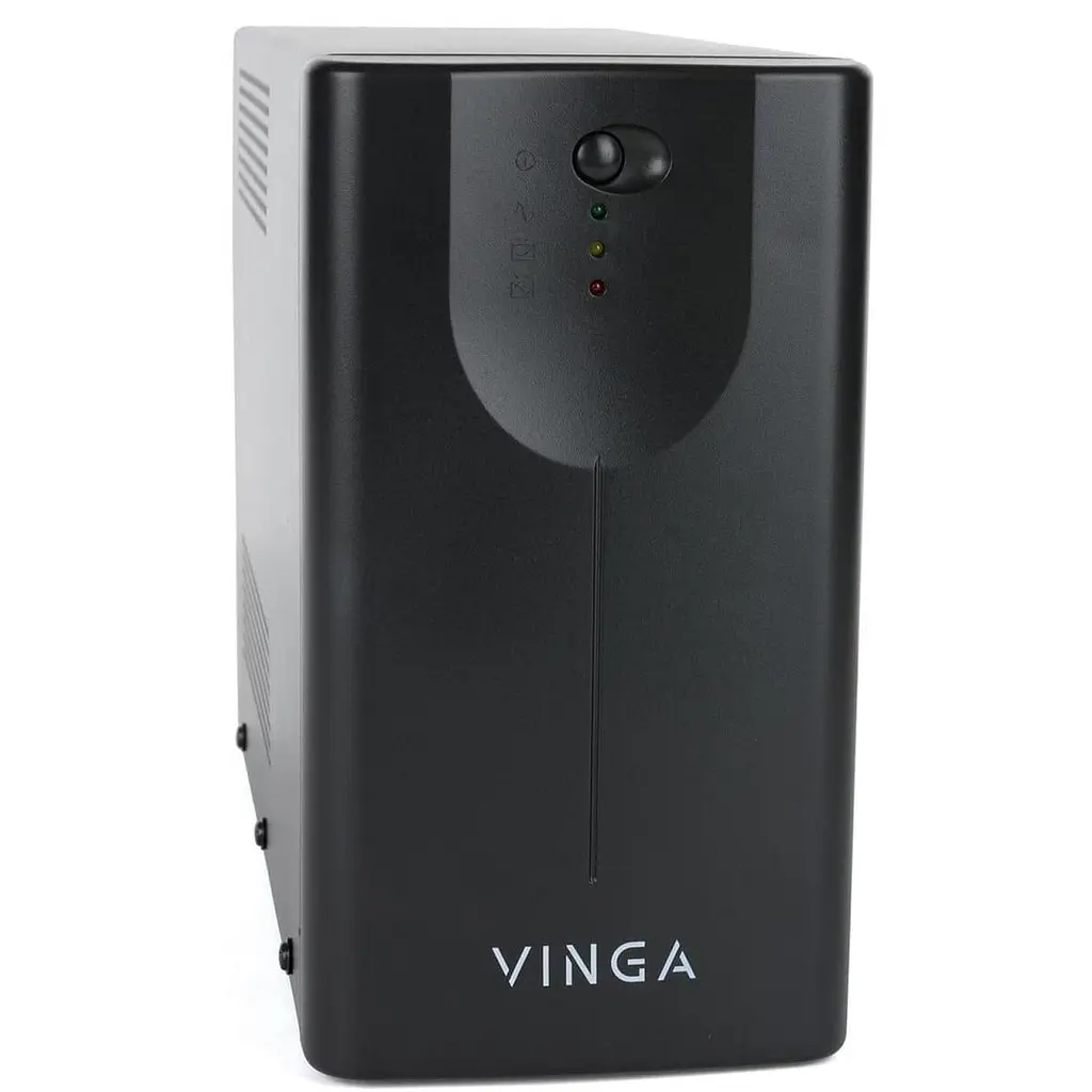 Джерело безперебійного живлення Vinga 800 ВА / 480 Вт / 8 А*ч (VPE-800MU) - фото 3