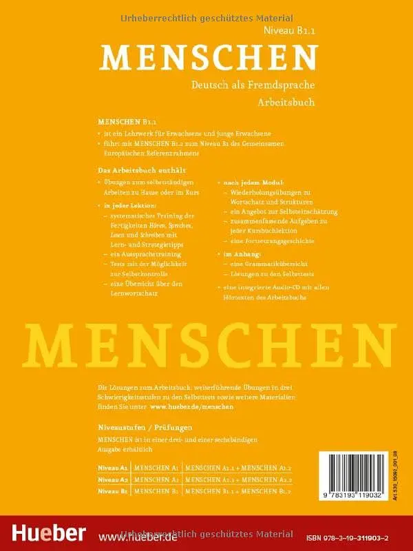 Menschen B1.1 Arbeitsbuch mit Audio-CD - фото 2
