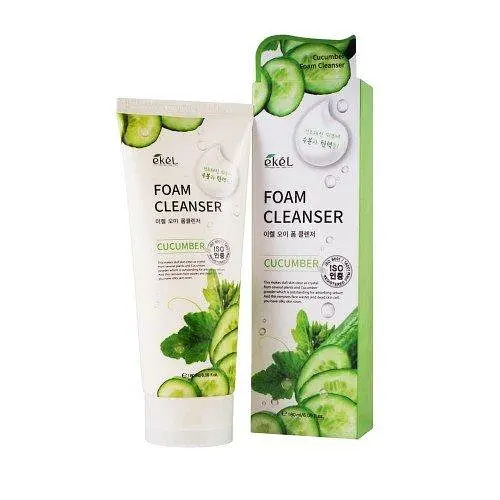 Пінка очисна Ekel Cucumber Foam Cleanser з екстрактом огірка 180 мл