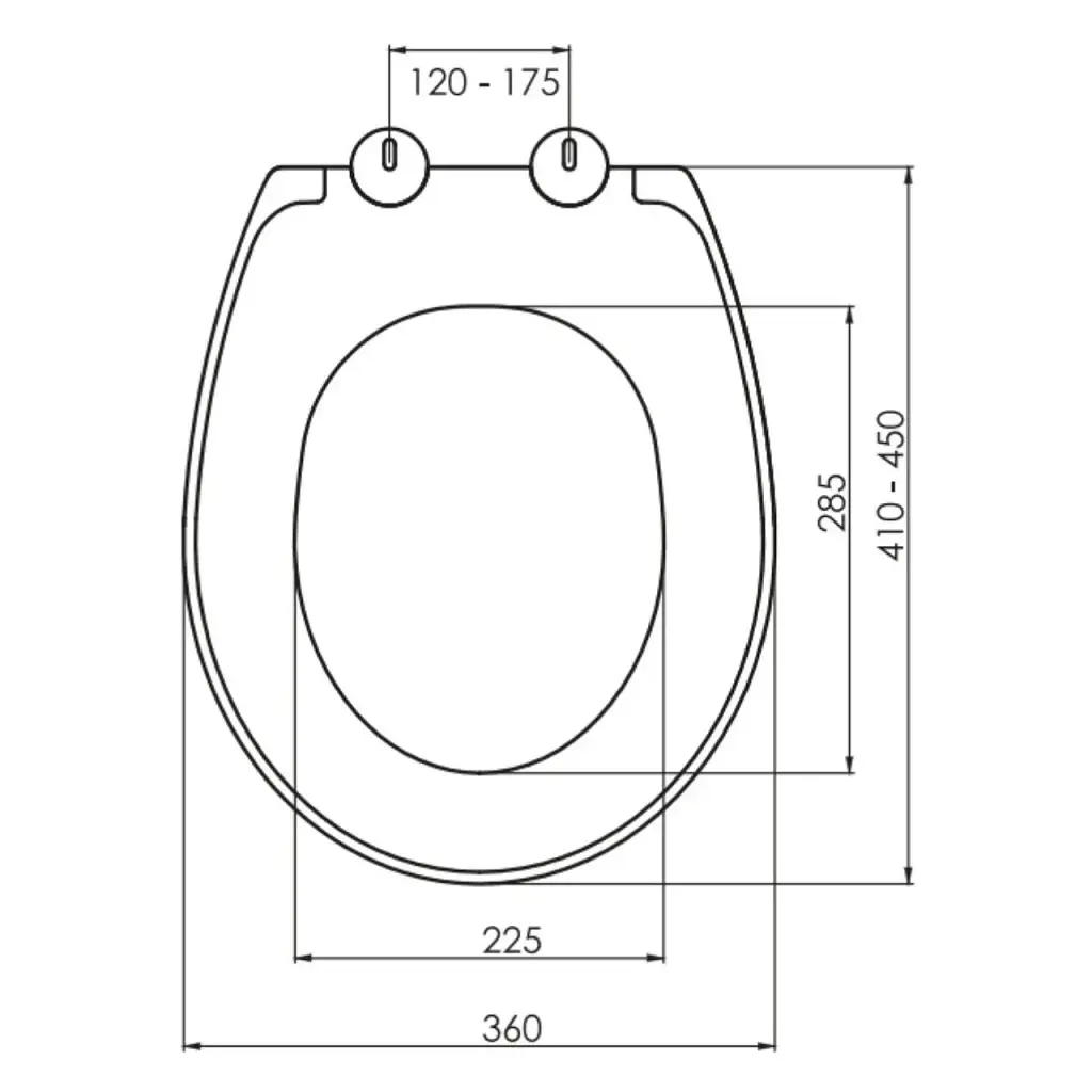 Сидения для унитаза с микролифтом NKP IPEK 0304 Soft Close+Quick Release из термопласта - фото 7