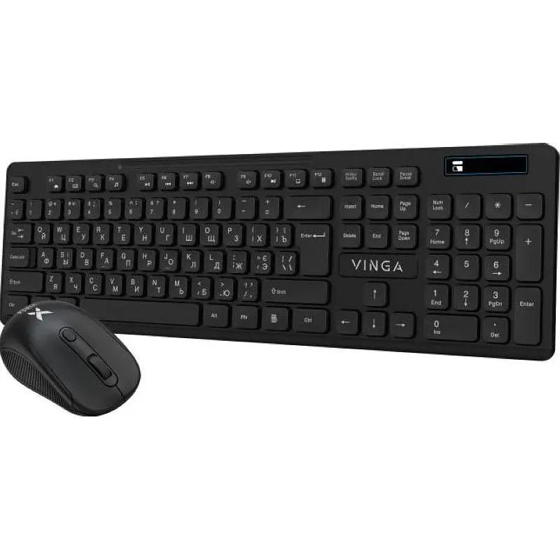 Комплект клавиатуры и мыши Vinga KBSW-100 Black - фото 2