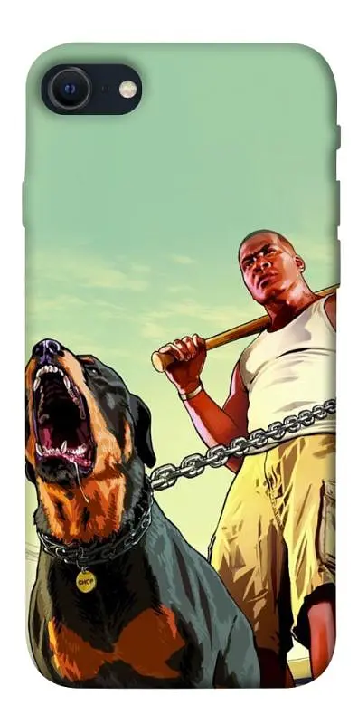 TPU чохол Demsky Gta для Apple iPhone SE (2020)