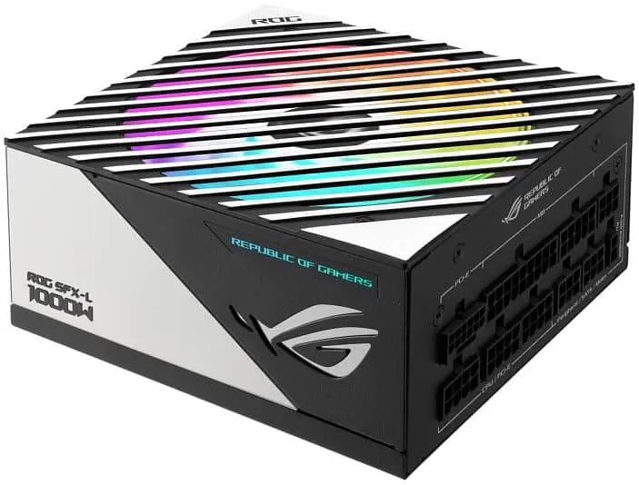 Блок живлення ASUS ROG-LOKI-1000P-SFX-L-GAMING PCIE5 1000W Platinum (90YE00N1-B0NA00) - фото 6