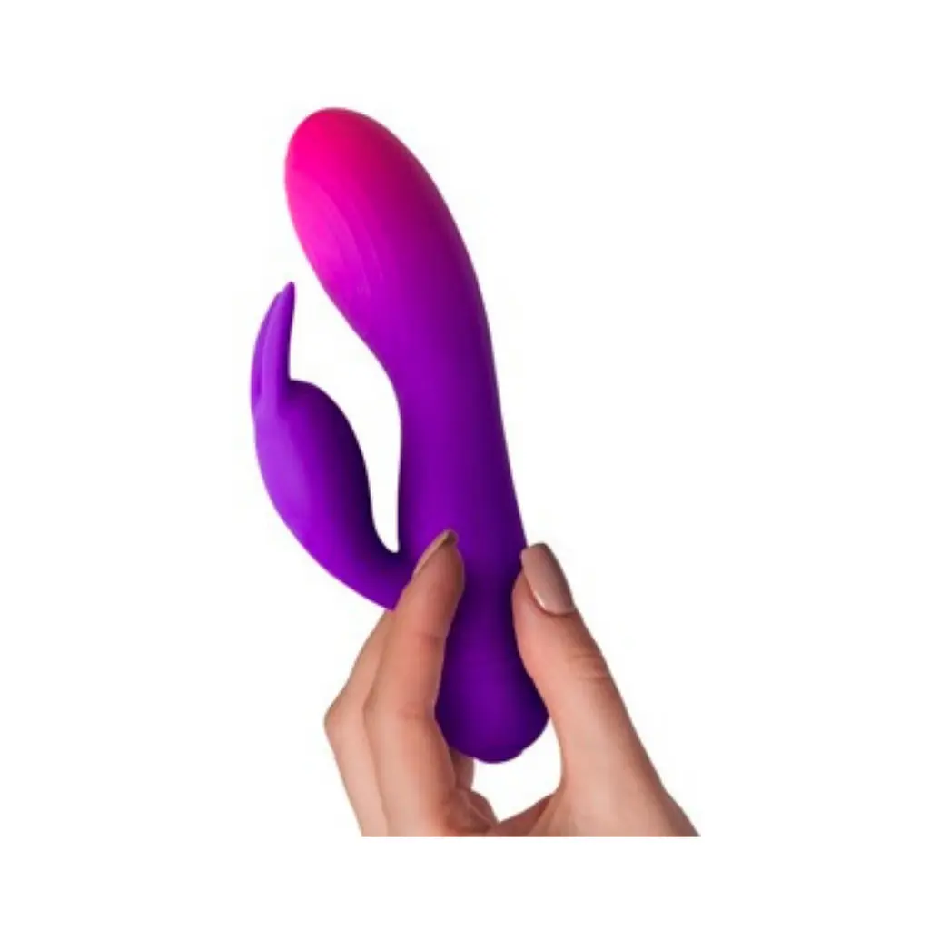 Вібратор-кролик Rocks Off G Glo-Girl 17.1 см фіолетовий - фото 4