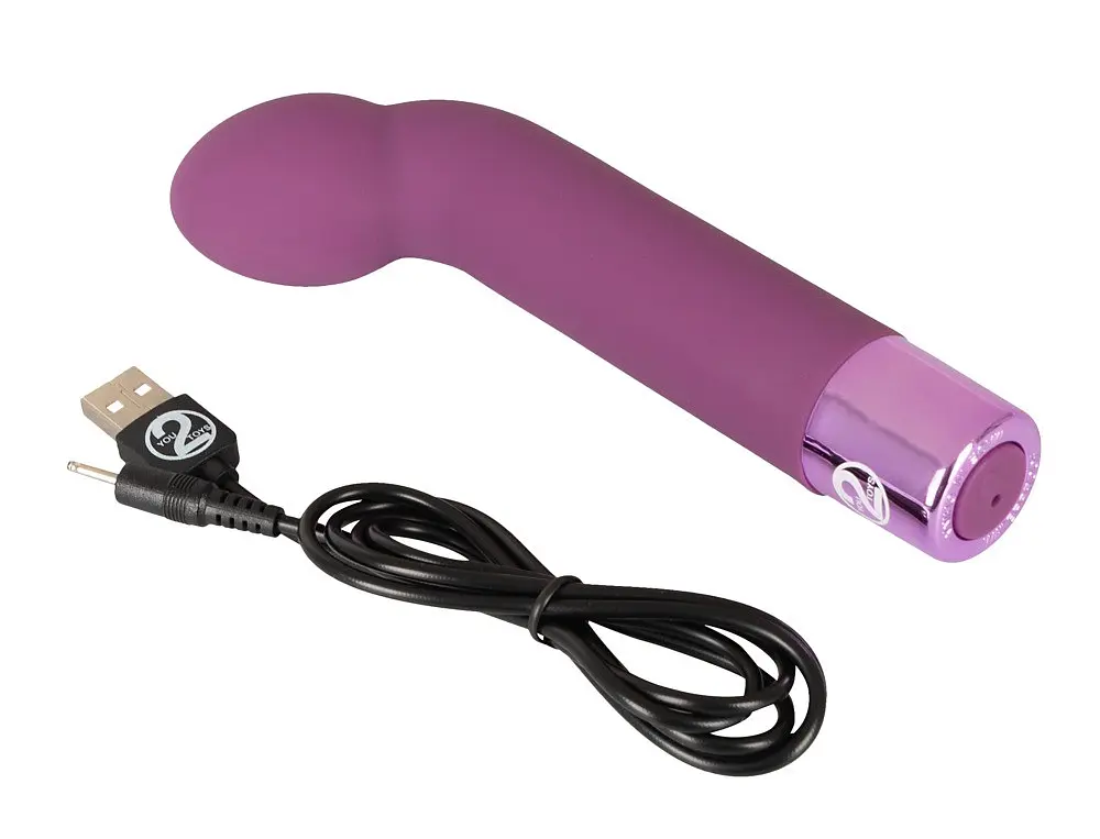Вібратор You2Toys Elegant Series G-Spot Vibe 16 см фіолетовий - фото 5