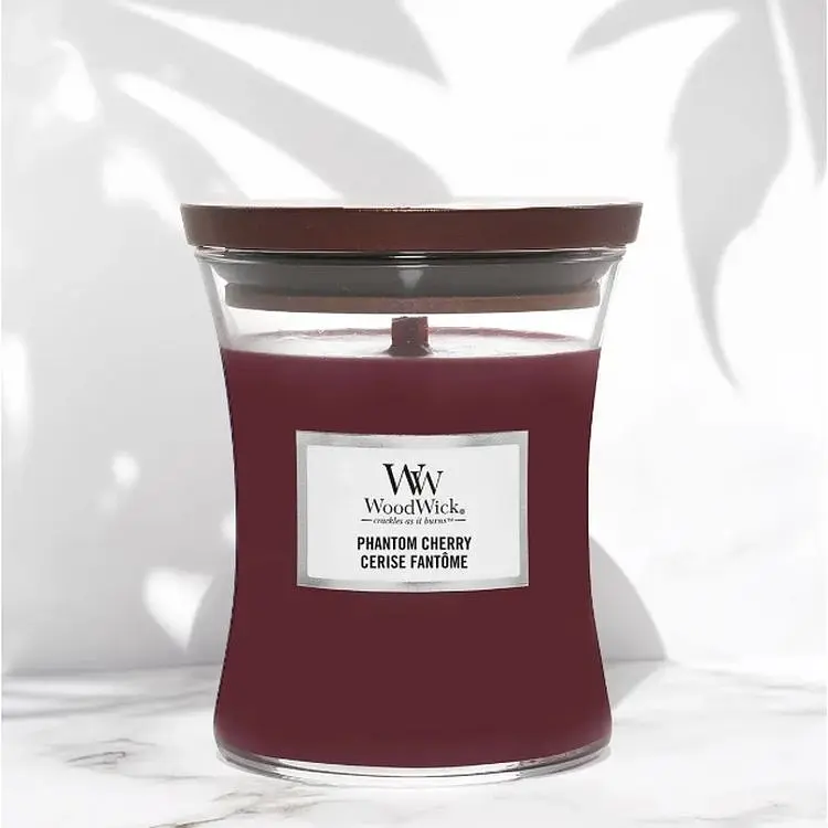 Свічка Woodwick Phantom Cherry Medium Примарна вишня 275 г (1759812E) - фото 2