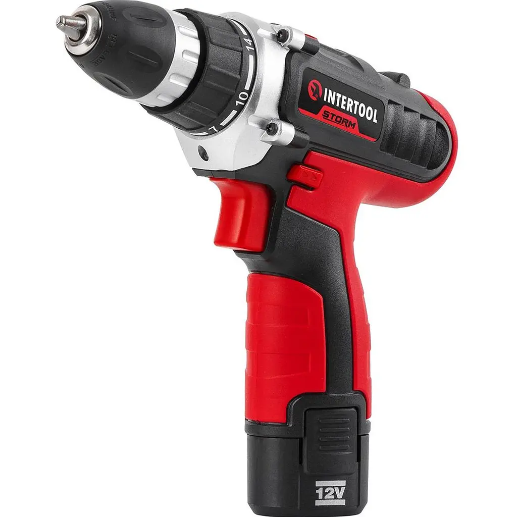 Дриль-шуруповерт Intertool WT-0321 12V 2x1.5Ah [89143] - фото 6