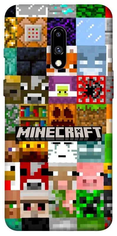 Чохол Demsky Minecraft collage для OnePlus 7
