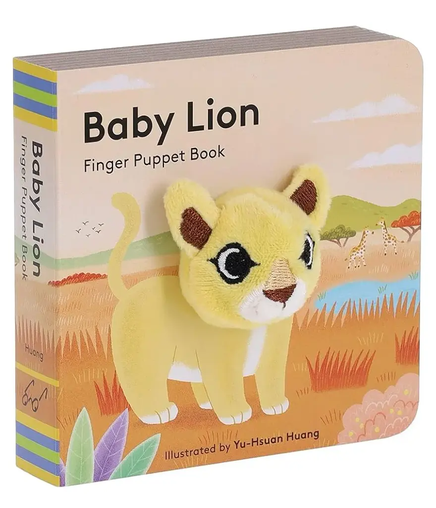 Baby Lion: Finger Puppet Book - фото 2