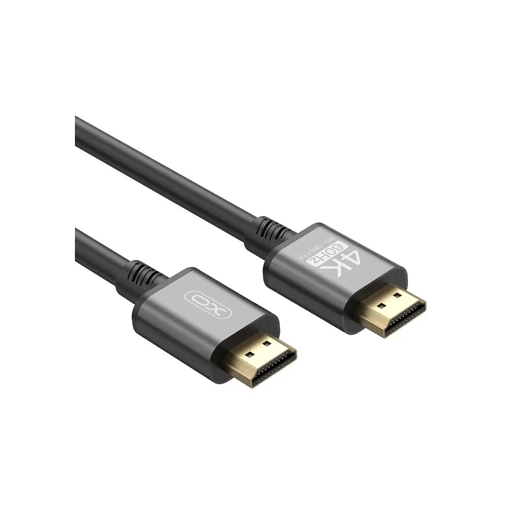 Кабель мультимедійний HDMI M to HDMI M 3.0m V2.0 black XO (GB017A-HDMI.tranish) - фото 2