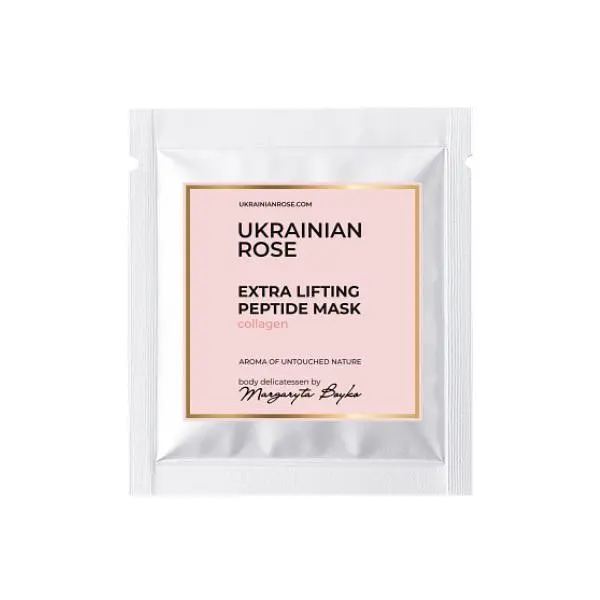 Маска з колагеном екстра ліфтингова на пептидній основі Ukrainian Rose 30 г