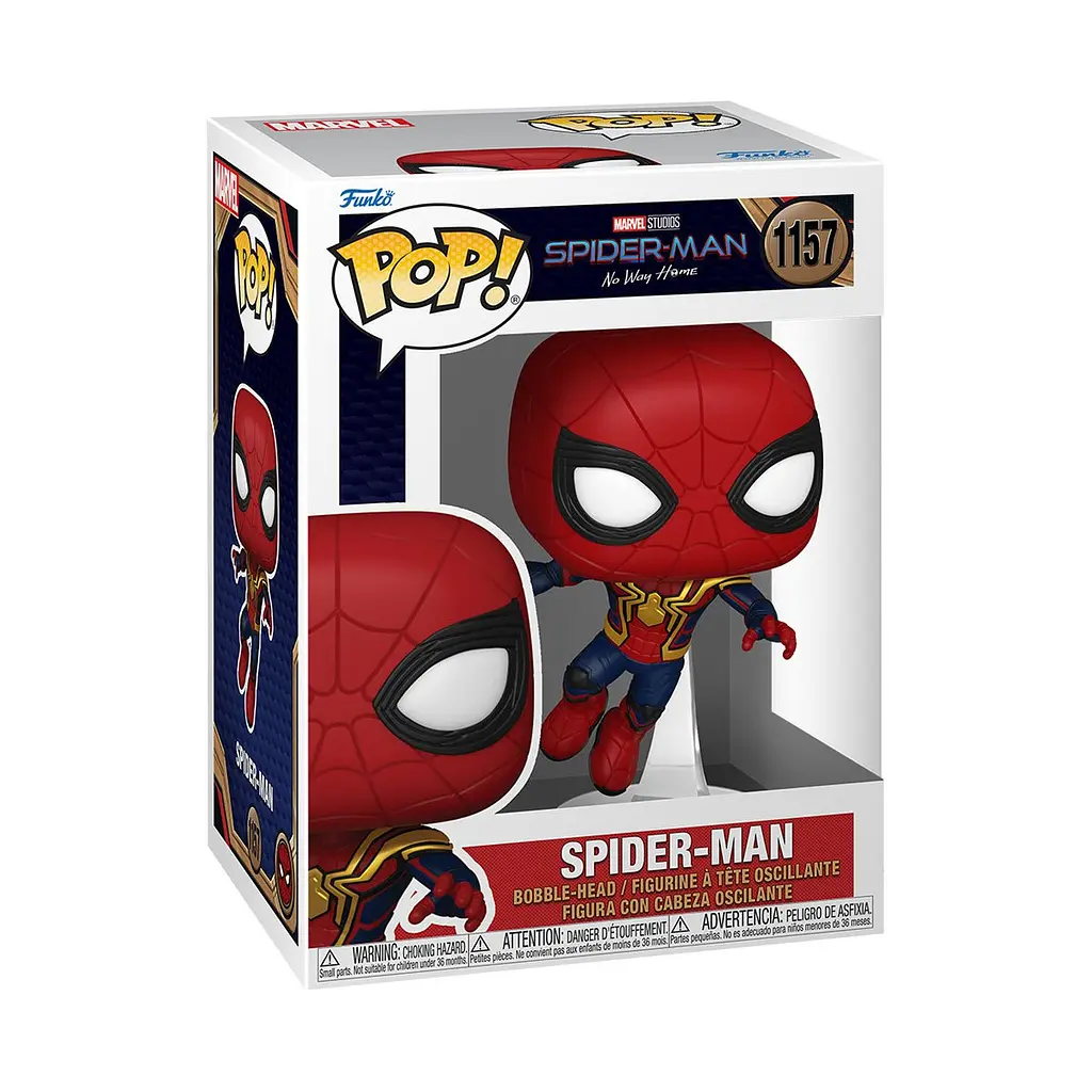 Фігурка Funko POP Marvel: SM:NWH S3- Spider-Man Leaping SM1 det0018158 - фото 2