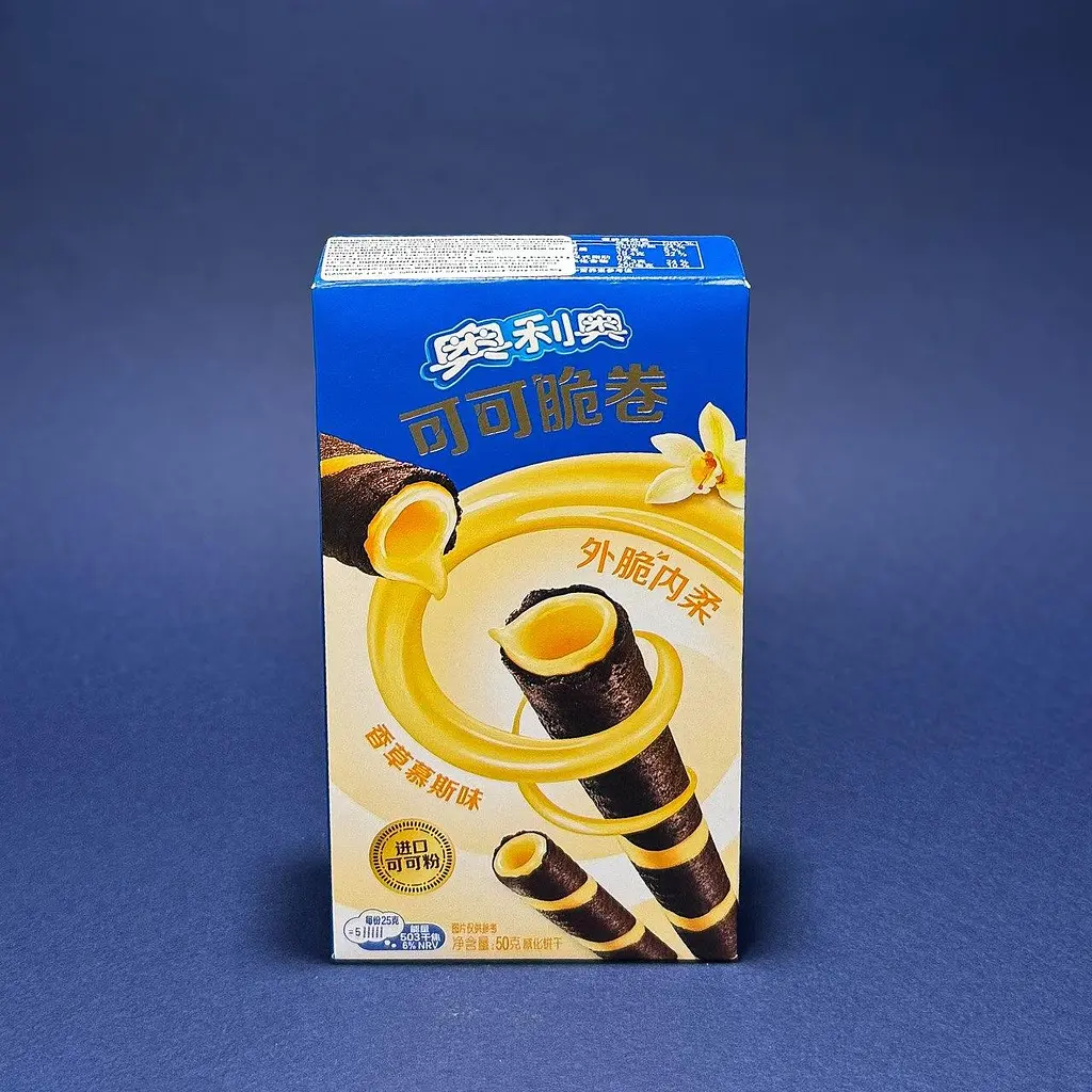 Вафельні трубочки Oreo Wafer Roll Vanilla 50 г - фото 2