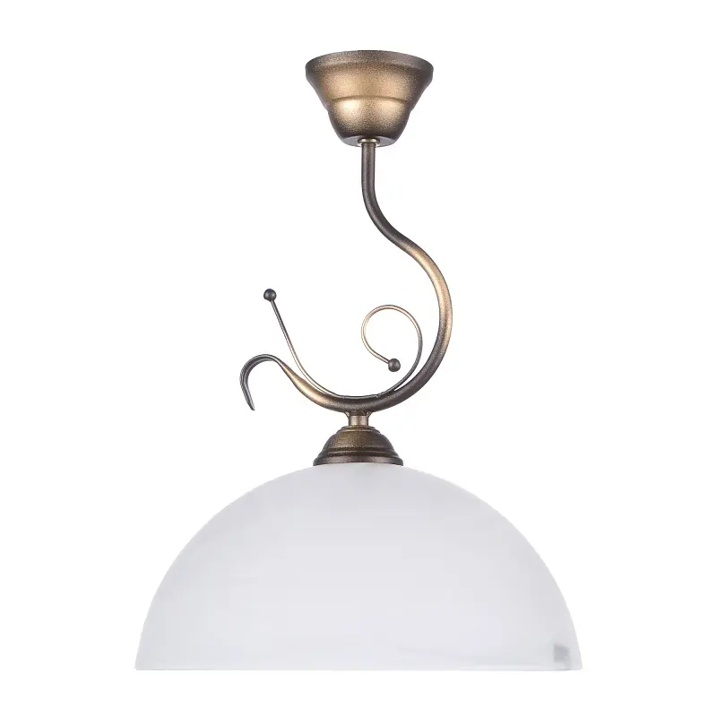 Люстра подвесная Brille кантри E27 60W BZ (ELVIS-001S/1) - фото 2