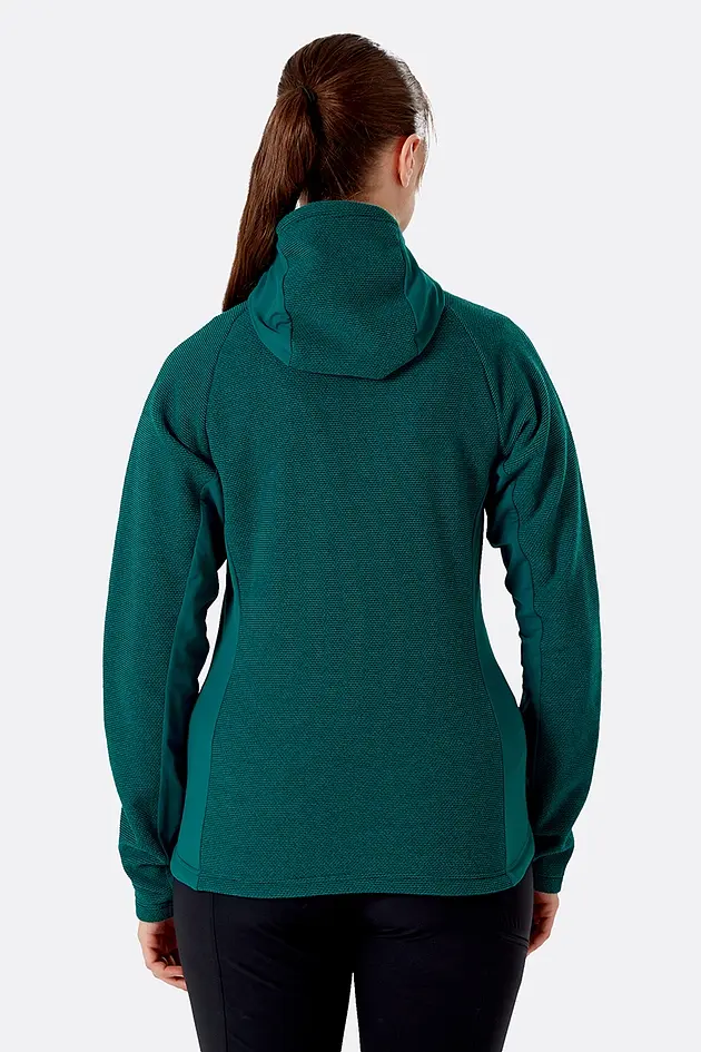 Толстовка Rab Women's Capacitor Hoody 14 Темно-бірюзовий - фото 2