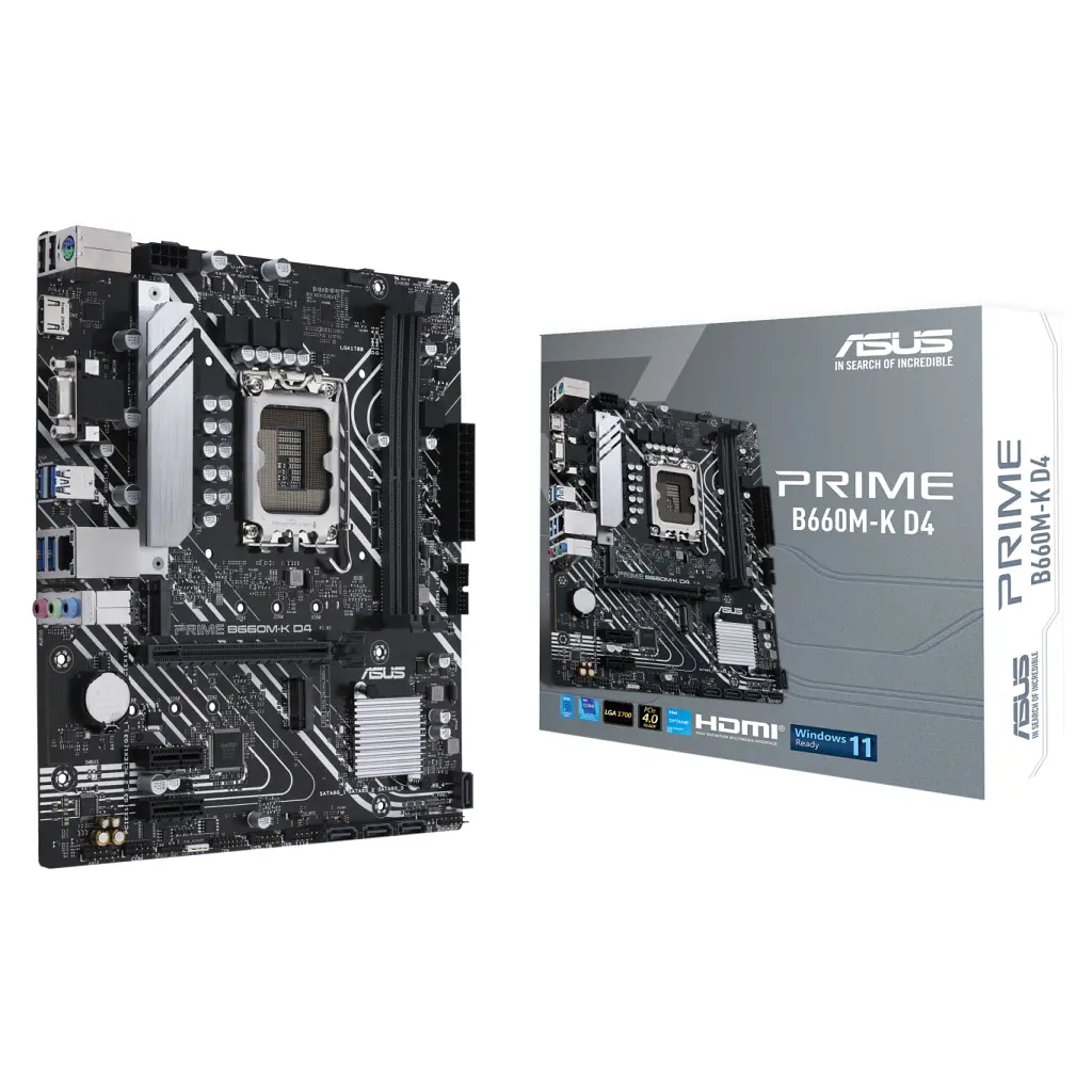 Материнська плата ASUS PRIME B660M-K D4 - фото 2