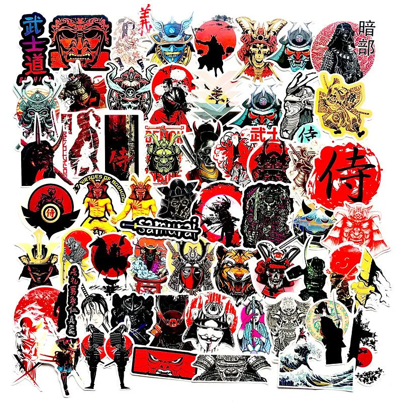 Стикерпак GeekLand Japanese Stuff 65 штук - фото 3