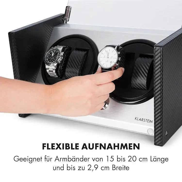 Витрина для часов с автоподзаводом Klarstein Tokyo 4 (10032800) - фото 6