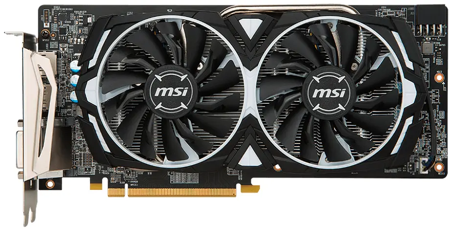 Відеокарта MSI AMD Radeon RX 580 8Gb Armor OC (Radeon RX 580 ARMOR 8G OC) (GDDR5, 256 bit, PCI-E 3.0 x16) Б/в - фото 7