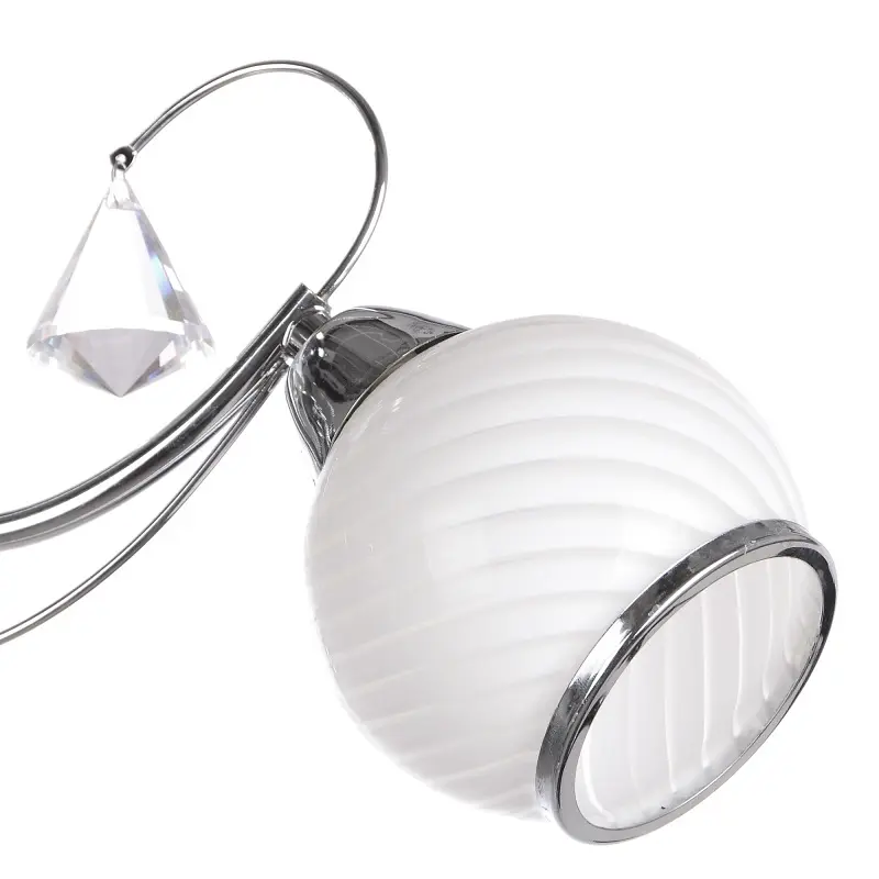 Люстра стельова Brille класична E14 40W CH (LK-214C/3) - фото 2