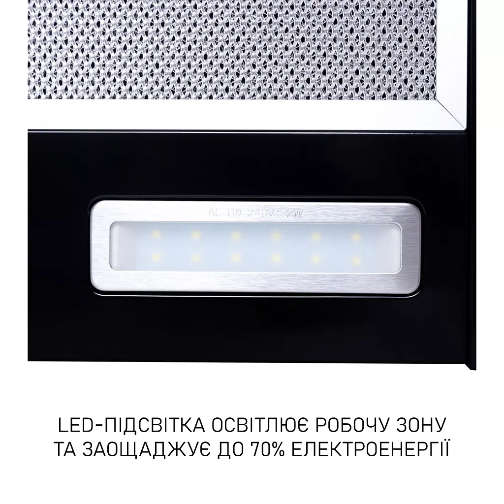 Витяжка телескопічна Minola HTL 6615 BL 1000 LED - фото 8