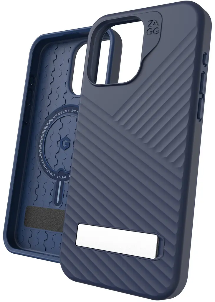 Протиударний чохол із підставкою ZAGG Gear4 Denali MagSafe для iPhone 15 Pro Navy
