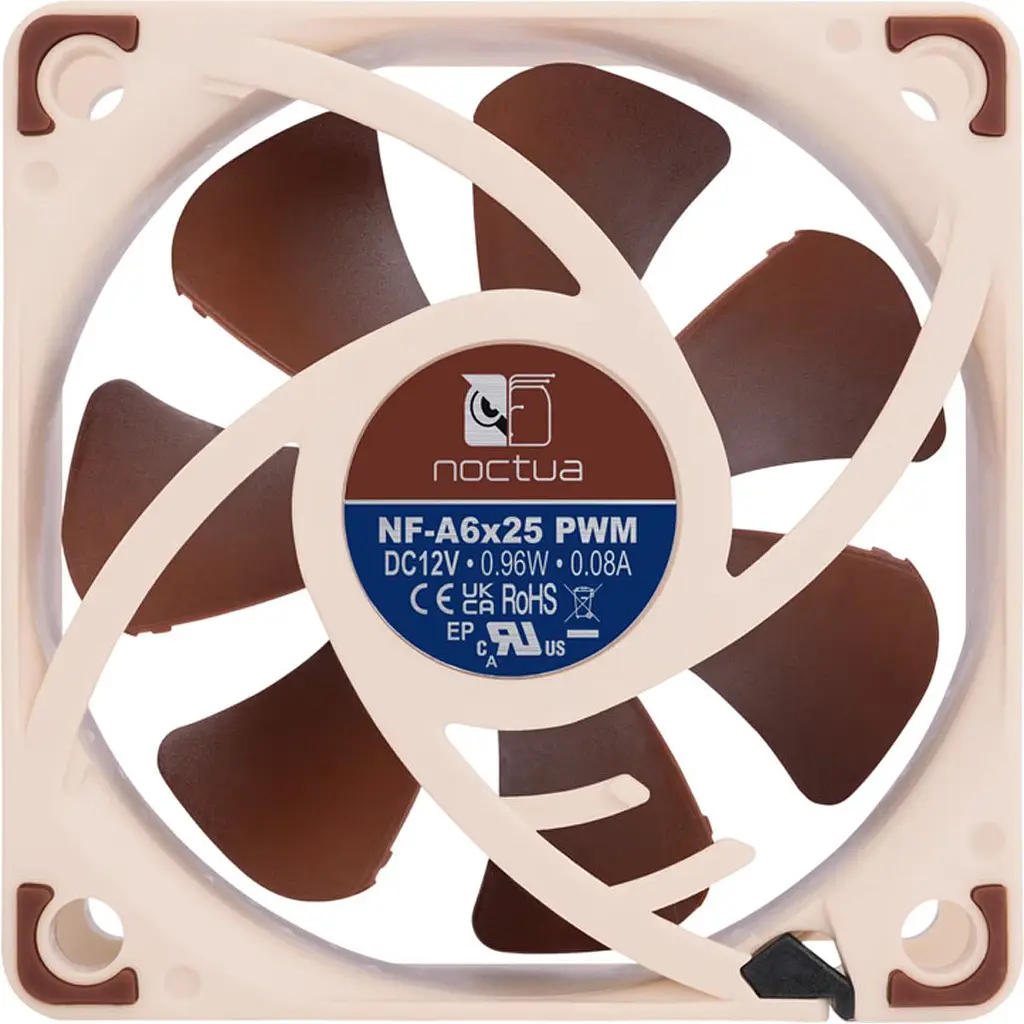 Корпусний вентилятор Noctua NF-A6x25 PWM [168414] - фото 4