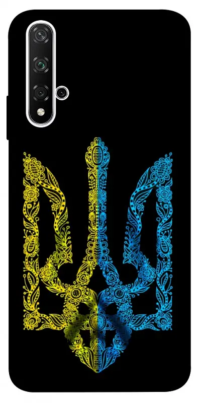 TPU чохол Demsky Жовтоблакитний герб для Huawei Honor 20 / Nova 5T