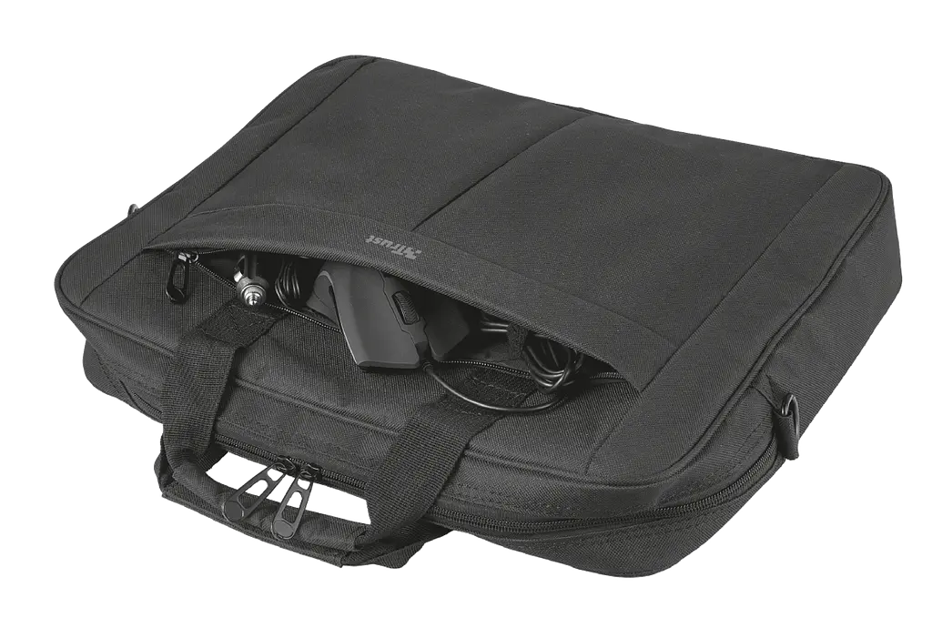 Сумка 16" Trust Primo Carry Bag Black поліестер 39 x 32 x 6.5 см (21551) - фото 5