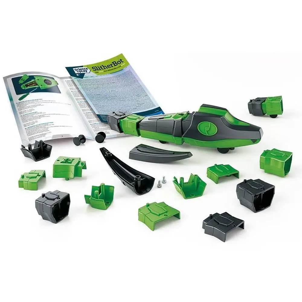 Робот-конструктор Clementoni Science & Play SlitherBot 12 деталей (75054) - фото 2