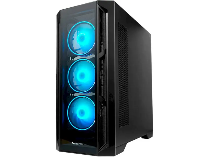 Корпус Chieftec APEX Black (GA-01B-TG-OP) - фото 3