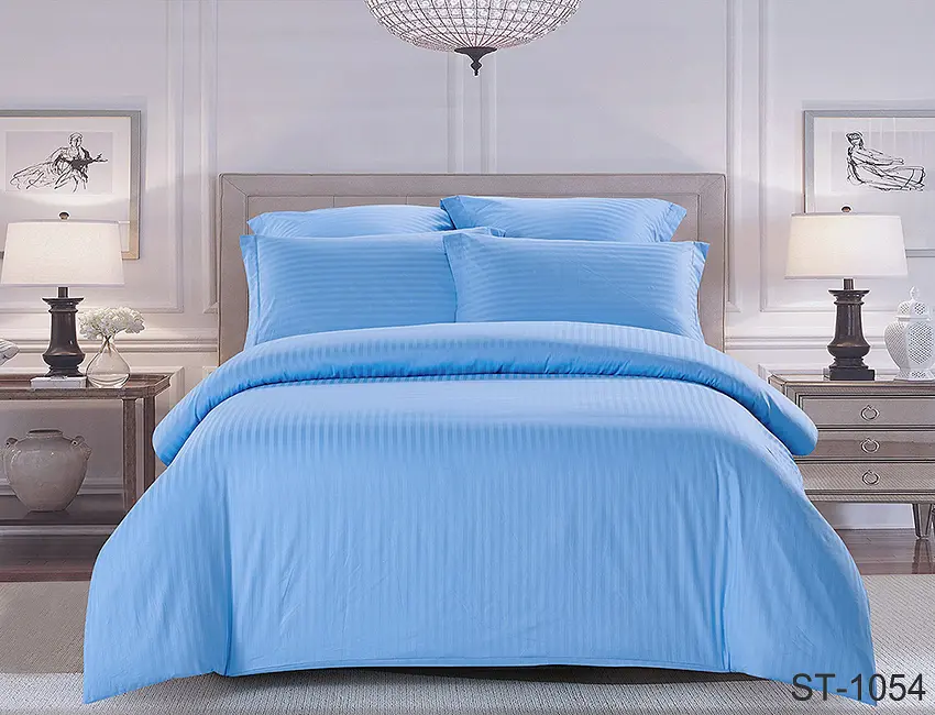 Комплект постільної білизни (LUXURY ST-1054) Сімейний TAG tekstil pbe0037485
