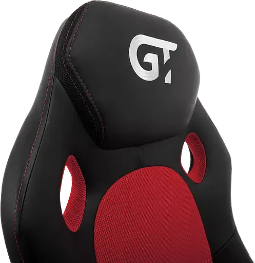 Геймерское кресло GT Racer черное с красным (X-2640 Black/Red) - фото 5