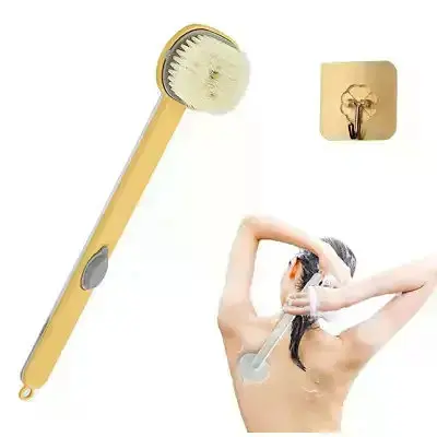 Щітка для душу Body Brush AND LY-588 з довгою ручкою та дозатором - фото 4